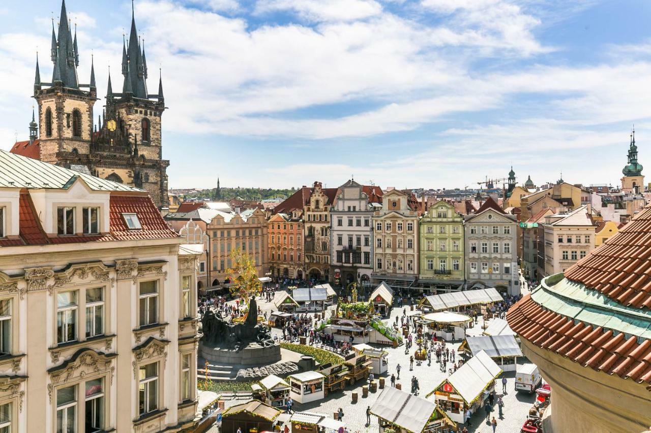 The Old Town Square & Parizska Apartments Prag Eksteriør billede